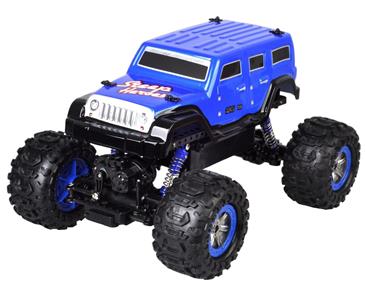 Steep Fighter Fjernstyret 4WD Monster Crawler 1:12 2.4G, Blå