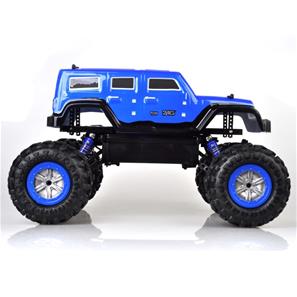 Steep Fighter Fjernstyret 4WD Monster Crawler 1:12 2.4G, Blå-3