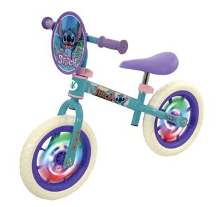 Stitch Løbecykel / Balancecykel med LED-lyshjul