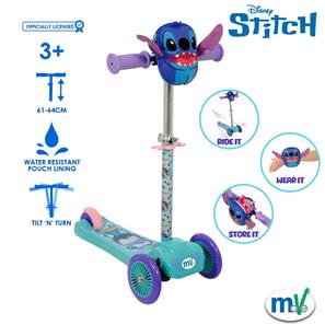 Stitch Mini Go! Tilt Løbehjul med Stitch Squishle-9