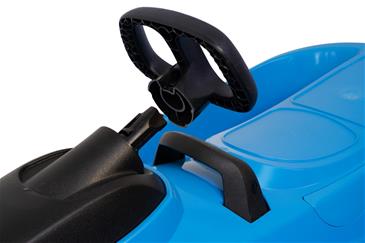 Stratos bobslæde med rat, Racer Blå-5