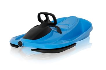 Stratos bobslæde med rat, Racer Blå-7