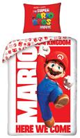 Super Mario Bros Movie Sengetøj 140 x 200 cm - 100 procent bomuld