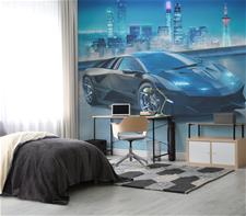 Super Sports Car tapet 243 x 305 cm