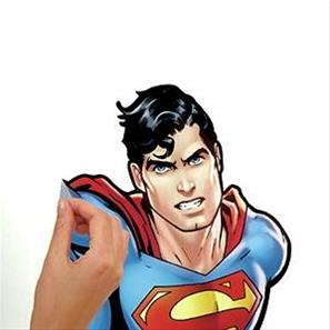 Superman DAY OF DOOM Gigant Wallsticker-5