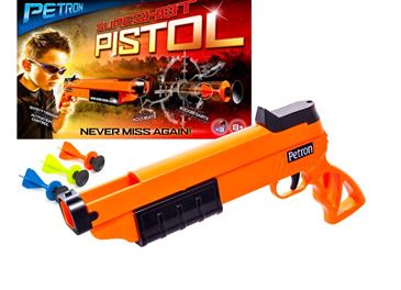  Sureshot Pistol til børn m/3 dartpile-3