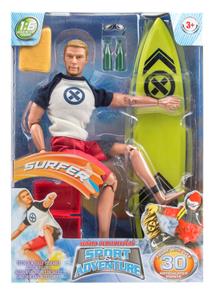 Surfer Action Figur med tilbehør 30,5cm-2