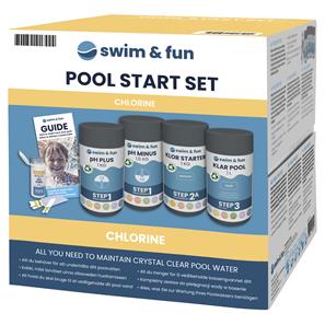  Swim & Fun  Pool Klor Startsæt 
