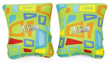 Swim Safe ABC Stof Svømmevinger 19–30 kg, Grøn-3