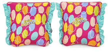 Swim Safe ABC Stof Svømmevinger 19–30 kg, Pink-3