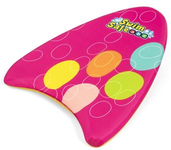 Swim Safe ABC Kickboard Pink m/stof 19-30 kg