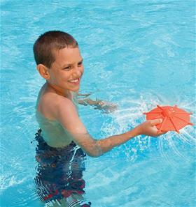 Swimways Blæksprutte Disk til poolen og Stranden-4