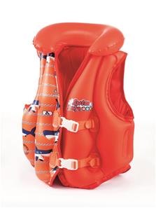 Swim Safe Oppustelig Vest Deluxe (stof foer) 3-6 år, haj