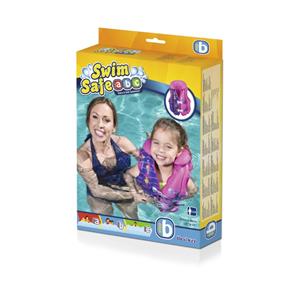 Swim Safe Oppustelig Vest Deluxe (stof foer) 3-6 år, haj-6