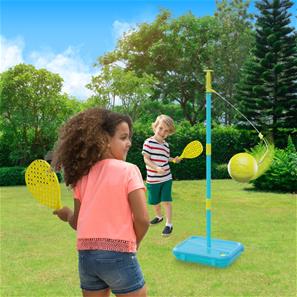 Swingball 3-i-1 Stangtennis + StangFodbold + Basket Multiplay-7