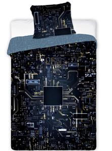 Teenager Processor Sengetøj 140x200 cm - 100 procent bomuld