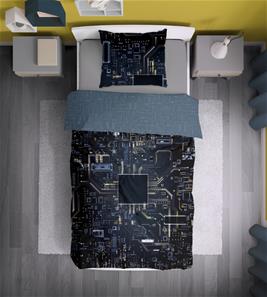 Teenager Processor Sengetøj 140x200 cm - 100 procent bomuld-2