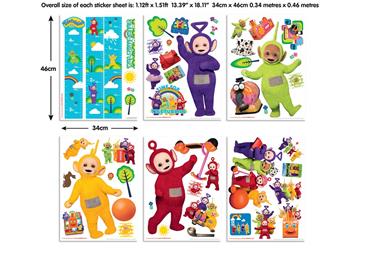 Teletubbies Wallstickers-2