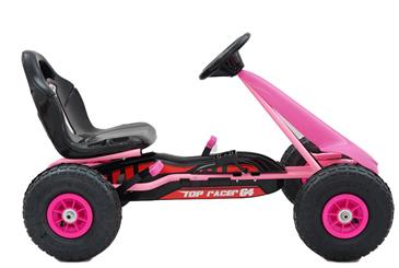 Top Racer GoKart til børn, Pink (3-7 år)-2