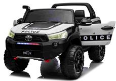 Toyota Hilux 24v Politi ELBil m/2x24V 240W motor + Lædersæde + Gummihjul