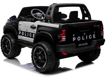 Toyota Hilux 24v Politi ELBil m/2x24V 240W motor + Lædersæde + Gummihjul-4