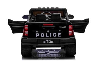 Toyota Hilux Elbil til børn 12v m/Gummihjul + Lædersæde + 2.4G-10