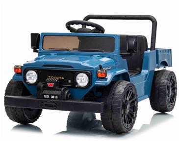 TOYOTA Land Cruiser FJ45 EL Pick-up til børn med el tiplad til Børn Blå