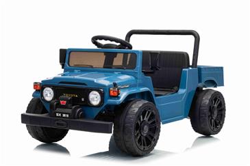 TOYOTA Land Cruiser FJ45 EL Pick-up til børn med el tiplad til Børn Blå-10