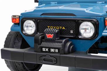 TOYOTA Land Cruiser FJ45 EL Pick-up til børn med el tiplad til Børn Blå-15