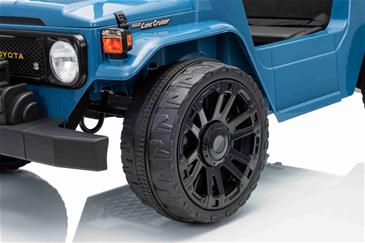 TOYOTA Land Cruiser FJ45 EL Pick-up til børn med el tiplad til Børn Blå-16