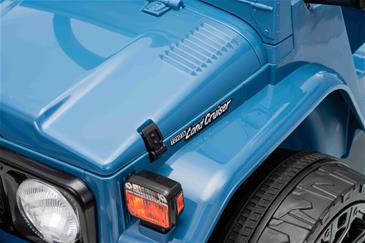 TOYOTA Land Cruiser FJ45 EL Pick-up til børn med el tiplad til Børn Blå-17