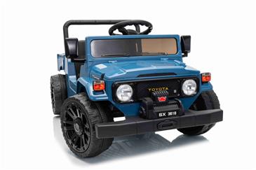 TOYOTA Land Cruiser FJ45 EL Pick-up til børn med el tiplad til Børn Blå-3