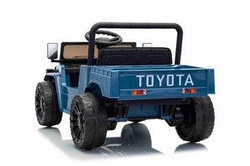 TOYOTA Land Cruiser FJ45 EL Pick-up til børn med el tiplad til Børn Blå-4