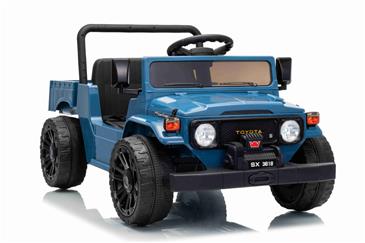 TOYOTA Land Cruiser FJ45 EL Pick-up til børn med el tiplad til Børn Blå-6