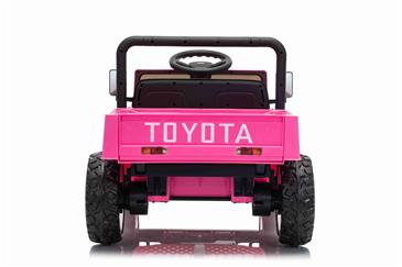 TOYOTA Land Cruiser FJ45 EL Pick-up til børn med el tiplad til Børn Pink-11