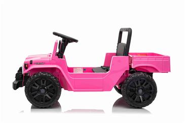 TOYOTA Land Cruiser FJ45 EL Pick-up til børn med el tiplad til Børn Pink-8