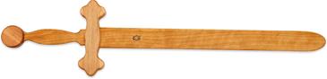 Træsværd til børn 56 cm, birketræ olieret-3