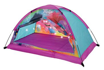 Trolls 2 Drømme Børnetelt med luftmadras og lys
