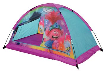 Trolls 2 Drømme Børnetelt med luftmadras og lys-11