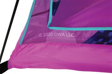 Trolls 2 Drømme Børnetelt med luftmadras og lys-12