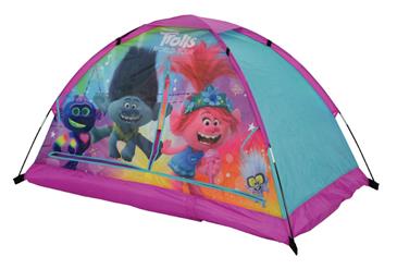 Trolls 2 Drømme Børnetelt med luftmadras og lys-2