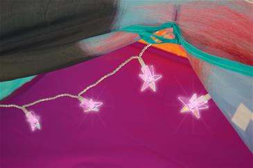 Trolls 2 Drømme Børnetelt med luftmadras og lys-4