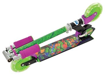 Ninja Turtles Foldbart Løbehjul med Lysende Hjul-5