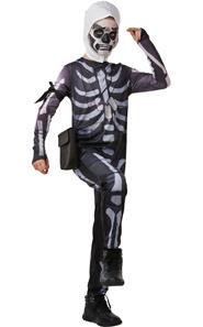 Skull Trooper Fortnite Udklædning til børn-2