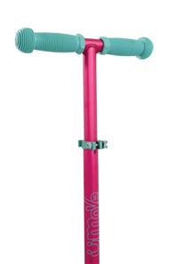 U Move Mini Compact LED Løbehjul, Pink / Teal-7