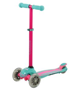 U Move Mini Compact LED Løbehjul, Pink / Teal-8