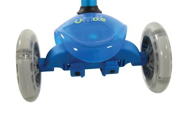 U Move Mini FLEX LED Løbehjul, Blue / Green-10