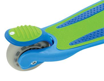 U Move Mini FLEX LED Løbehjul, Blue / Green-7