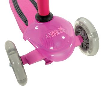 U Move Mini FLEX LED Løbehjul, Pink / Lilla-3