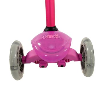 U Move Mini FLEX LED Løbehjul, Pink / Lilla-8